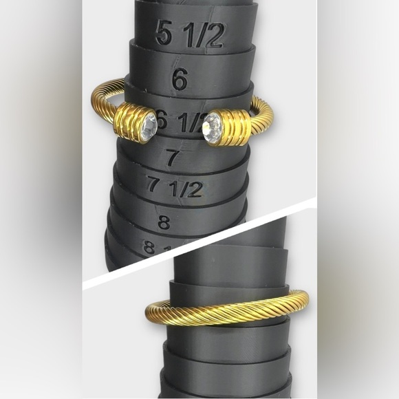 Elegant Gold and Silver Bracelet - Picture 2 of 2